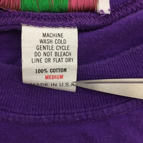 Vintage Camp Beverly Hills Purple Logo Shirt | M - Picture 4 of 5